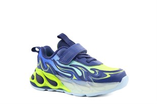 Pepino 2226 Lacivert Sarı Çocuk Sneakers