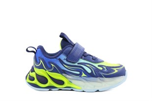 Pepino 2226 Lacivert Sarı Çocuk Sneakers