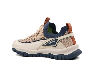 Pepino 2233 Bej Lacivert Çocuk Sneakers