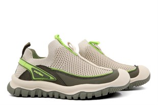 Pepino 2233 Krem Haki Çocuk Sneakers