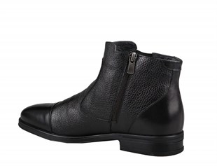 Pierre Cardin 11925251 Hakiki Deri Siyah Erkek Bot