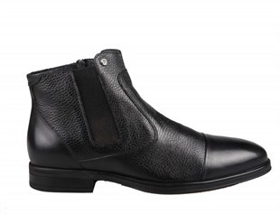 Pierre Cardin 11925251 Hakiki Deri Siyah Erkek Bot