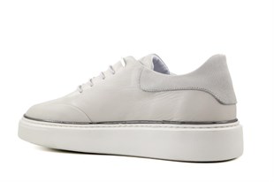 Pierre Cardin 1601275 Hakiki Deri Beyaz Erkek Günlük Ayakkabı