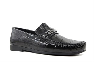 Pierre Cardin 1642621 Hakiki Deri Siyah Rugan Erkek Günlük Ayakkabı