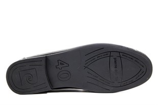 Pierre Cardin 1642621 Hakiki Deri Siyah Rugan Erkek Günlük Ayakkabı