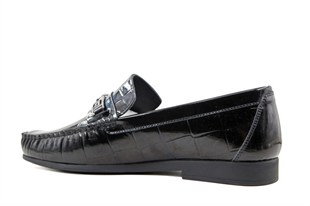 Pierre Cardin 1642621 Hakiki Deri Siyah Rugan Erkek Günlük Ayakkabı