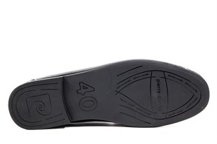 Pierre Cardin 1642621 Hakiki Deri Siyah Rugan Erkek Günlük Ayakkabı