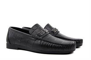 Pierre Cardin 1642621 Hakiki Deri Siyah Erkek Günlük Ayakkabı