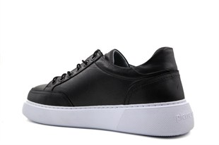Pierre Cardin 192602 Hakiki Deri Siyah Erkek Günlük Ayakkabı