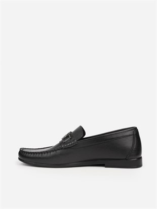 Pierre Cardin 25109 Hakiki Deri Siyah Erkek Günlük Ayakkabı