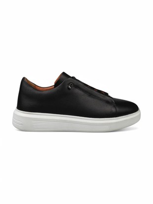 Pierre Cardin 62113 Hakiki Deri Siyah Erkek Günlük Ayakkabı