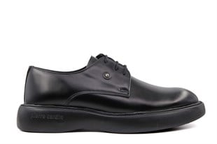 Pierre Cardin 70914 Hakiki Deri Siyah Erkek Günlük Ayakkabı
