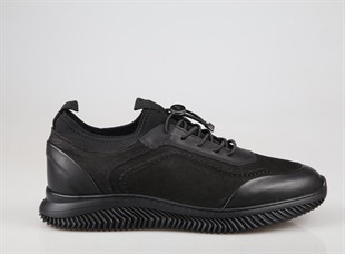 Pierre Cardin 779607 Siyah Nubuk Erkek Günlük Ayakkabı