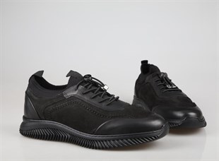 Pierre Cardin 779607 Siyah Nubuk Erkek Günlük Ayakkabı