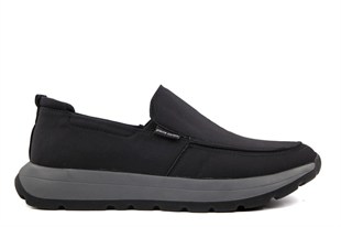Pierre Cardin 80808 Hakiki Deri Siyah Erkek Günlük Ayakkabı