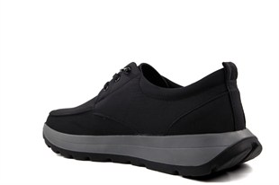 Pierre Cardin 80809 Hakiki Deri Siyah Erkek Günlük Ayakkabı