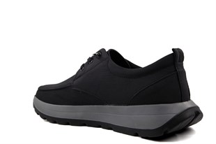 Pierre Cardin 80809 Hakiki Deri Siyah Erkek Günlük Ayakkabı