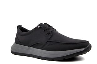 Pierre Cardin 80809 Hakiki Deri Siyah Erkek Günlük Ayakkabı