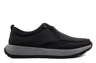 Pierre Cardin 80809 Hakiki Deri Siyah Erkek Günlük Ayakkabı