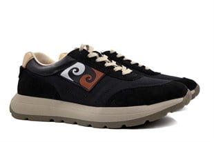 Pierre Cardin 80912 Hakiki Deri Siyah Erkek Günlük Ayakkabı