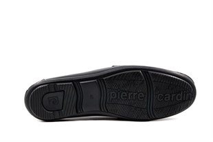 Pierre Cardin 90220 Hakiki Deri Siyah Erkek Günlük Ayakkabı