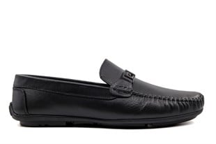 Pierre Cardin 90305 Hakiki Deri Siyah Erkek Günlük Ayakkabı