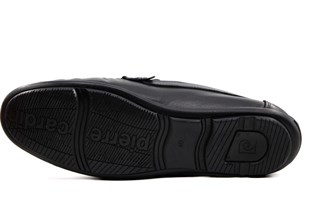 Pierre Cardin 90305 Hakiki Deri Siyah Erkek Günlük Ayakkabı
