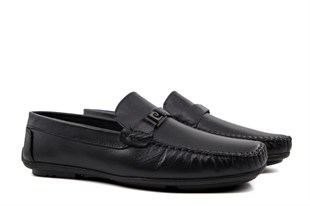 Pierre Cardin 90305 Hakiki Deri Siyah Erkek Günlük Ayakkabı