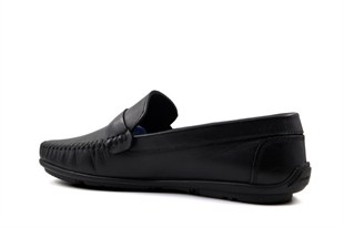 Pierre Cardin 90305 Hakiki Deri Siyah Erkek Günlük Ayakkabı