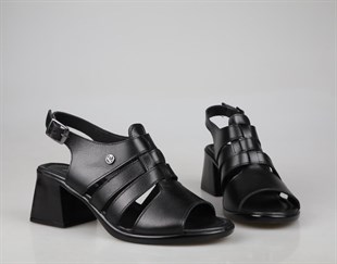 Pierre Cardin pc-54585 Siyah Kadın Topuklu Ayakkabı