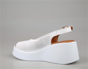 Pierre Cardin pc-54587 Beyaz Kadın Topuklu Ayakkabı