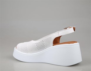Pierre Cardin pc-54587 Beyaz Kadın Topuklu Ayakkabı