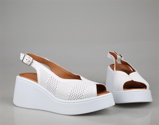 Pierre Cardin pc-54587 Beyaz Kadın Topuklu Ayakkabı