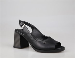 Pierre Cardin pc-54602 Siyah Kadın Topuklu Ayakkabı