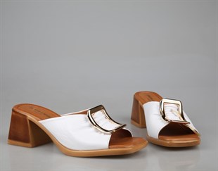 Pierre Cardin pc-54629 Beyaz Kadın Topuklu Ayakkabı