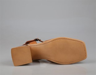 Pierre Cardin pc-54634 Taba Kadın Topuklu Ayakkabı