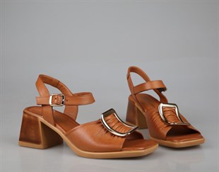 Pierre Cardin pc-54634 Taba Kadın Topuklu Ayakkabı