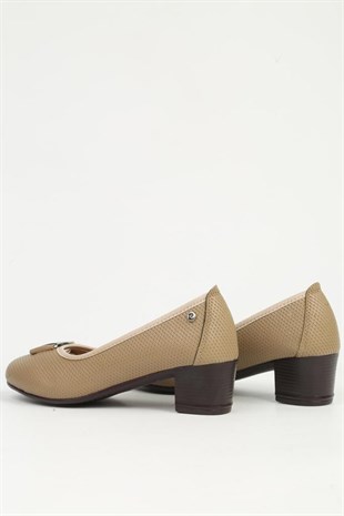 Pierre Cardin pc-54940 Bej Kadın Günlük Anne Ayakkabısı