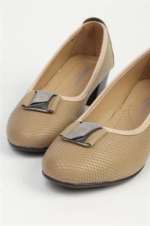 Pierre Cardin pc-54940 Bej Kadın Günlük Anne Ayakkabısı