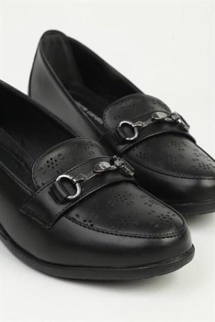 Pierre Cardin pc-54948 Siyah Kadın Günlük Anne Ayakkabısı