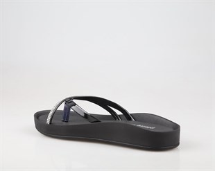 Pierre Cardin Pc-6963 Ortopedik Siyah Rugan Kadın Terlik
