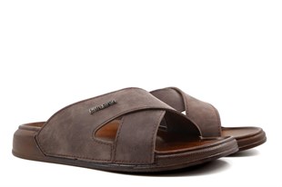 Pierre Cardin pc-7412 Kahve Erkek Terlik