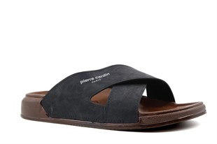 Pierre Cardin pc-7412 Siyah Erkek Terlik