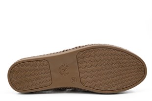 Pierre Cardin pc-7766 Krem Kadın Babet