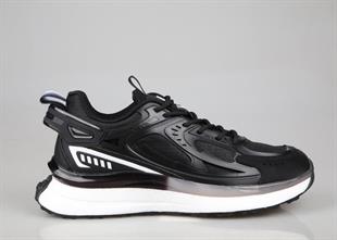 Pierre Cardin PCI-10105 Siyah-Beyaz Erkek Sneakers