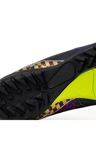 Playup 242-129h Siyah Erkek Halı Saha Ayakkabısı