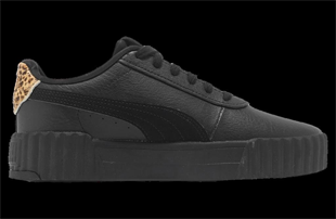 Puma Carina 3.0 Animal Flair 402642 02 Siyah Unisex Sneakers