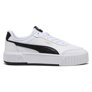 Puma Carina Mia 402637 02 Beyaz-Siyah Unisex Sneakers