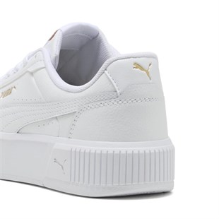Puma Carina Mia 40263706 Beyaz Gold Unisex Sneakers