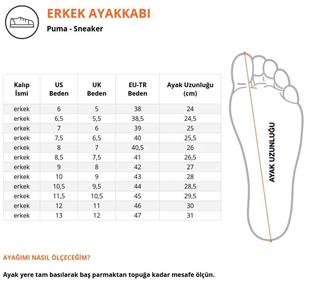 Puma Caven 2.0 Mid 392291 03 Beyaz-Siyah Unisex Sneakers